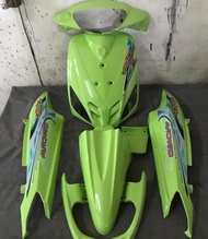 Full Body Alus Yamaha Mio Lama Sporty Custom Variasi Warna Hijau Candy