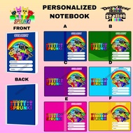 Sprunki notebook personalized customized notebook writing composition stapled notebook with phototop