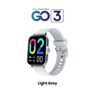 HCare Go 3 สี Gray : นาฬิกาสมาร์ทวอทช์ เพื่อสุขภาพ-รับสายโทรออก-อุณหภูมิร่างกาย-การนอนหลับ รับประกันศูนย์ 1 ปี