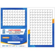 BRILink AGENT CARD - LARGE SIZE Art Card Paper