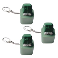 3Pcs Frog Croaking Keyboard Fidget Toy Stress Anxiety Relief Rechargeable Keyboard Clicker Keychain 