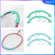 [dolity] Protective Case Badminton Racquet Wire Frame Protective Sleeve Racket Lightweight Badminton Racket Head Edge Cover