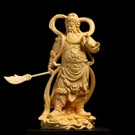 รูปปั้น Gavin Vedas Door Buddhas-เครื่องประดับกวนอูการแกะสลักไม้กวนอูสวยงามเป็นสัญลักษณ์ของความแข็งแ