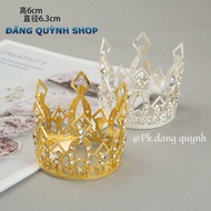 Pointed Crown Prince Plastic Crown - Cake Decoration, Birthday Accessories