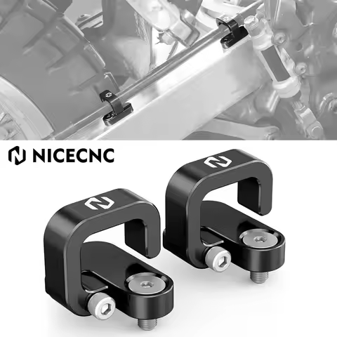 For Suzuki DR650SE 1996-2024 Rear Brake Hose Guides Clamps For Suzuki DRZ400S/SM 2005-2024 RMZ250 07