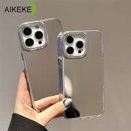 Plating Silver Mirror Phone Case For Realme 15T 15 14 14X 14T 13 12 12X 11 11X 9i 7i 2 V13 P3 P3X P1