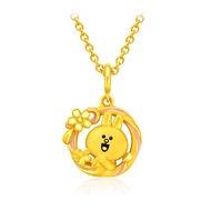 CHOW TAI FOOK Line Friends Collection 999 Pure Gold Pendant - Cony R32695
