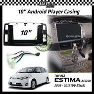 Toyota Estima ACR50 2006 - 2015 Android Player Casing 10" with Player Socket 2007 2008 2009 2010 2011 2012 2013 2014