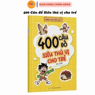 Book - 400 Super Interesting Puzzles for Children - Training Logical, IQ, EQ thinking