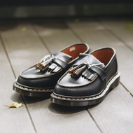 dr. martens original ardrian tassel loafor oxblood "made in england"