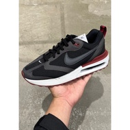 Nike ORIGINAL NIKE AIR MAX DAWN BLACK BURGUNDY SNEAKERS 100% Official