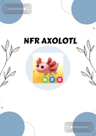 Adopt me Pet/ Neon Fly Ride Axolotl