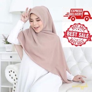 Tudung Bawal Heavy Chiffon Plain Bidang 60 / Bawal Chiffon Labuh / Bawal Chiffon Bidang 60