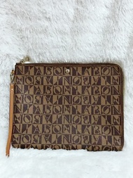 SOLD Bonia clutch preloved authentic 10 inch