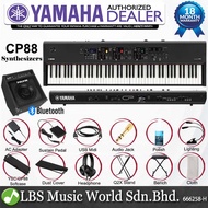 Yamaha CP88 88 Key Stage Piano Synthesizer Keyboard Professional Package with Amp and YSC-CP88 Soft Case (CP-88 CP 88)
