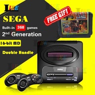 Sega Seda Megadrive 16-bit Video Game Console MD2 build in 5 Retro Vintage TV Game tape Console Old 