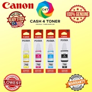 GENUINE CANON GI-790 BLACK/ CYAN/ MAGENTA/ YELLOW Original Ink Cartridge Ready Stock G1000 G2000 G30