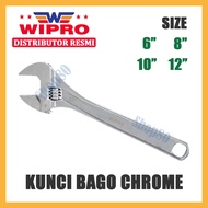 Wipro Bago Baco Adjustable Wrench 6" 8" 10" 12" inch