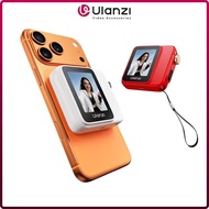 Ulanzı VM02 Selfie Monitor Screen Magnetic Mirroring for iPhone 17 16 PRO Smartphone Android Vlog wi