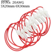 Fuse Holder Glass Fuse Wire Harness Box Lead White And Red 0.5A-30A 250V