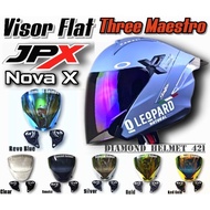 Jpx NOVA Helmet Visor flat/flat JPX NOVA helmet Visor all variants