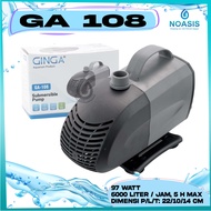 POMPA AQUARIUM CELUP WATER PUMP GINGA GA 108 GA-108 LOW WATT KOLAM IKAN KOI