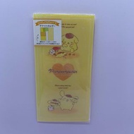 Japan Sanrio Pompompurin 布丁狗 口罩 File 多用途 可放口罩 卡 支票