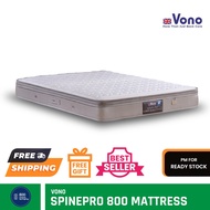 Vono SPINEPRO 800 &amp; 800 PLUS Mattress, 10in Intalok Spring, Available Sizes (King, Queen, Super Single, Single)