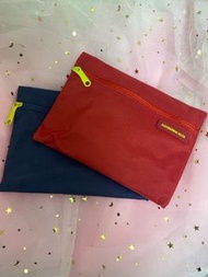 現貨‼️土耳其航空 Turkish Airline 棗紅色 深藍色MANDARINA DUCK AMENITY KIT 旅行組 過夜包 實用袋 收納袋