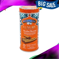 Wafer Gulung, Biskut Gulung, White Castle Luxury Cream Wafers With Chocolate  Hazelnut 70G