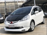 【FB搜尋桃園阿承】本田 超人氣FIT跑10萬 2009年 1.5CC 白色 二手車 中古車