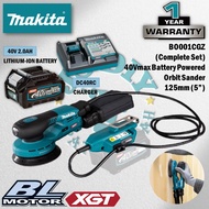 MAKITA BO001CGZ 40Vmax Random Orbital Sander 125MM (5")