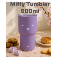 Miffy Stainless Steel Tumbler 600ml 20oz (Purple)  Miffy Tumbler 600ml Stainless Steel Travel Mug Cu