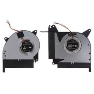 CPU DC12V หม้อน้ำ GPU 4พิน4สายที่ระบายความร้อนแล็ปทอปพัดสำหรับ ASUS ร็อคสตริกซ์รอยแผลเป็น RTX GL704 