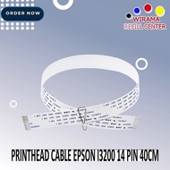 PRINTHEAD CABLE EPSON I3200 i1600 14 PIN 40CM