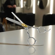 Oil Quenching Stainless Steel 4Cr13 6 Inch Hairdressing Scissors - AQ4