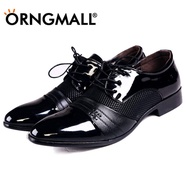Fashion Italian Designer Formal Men's Dress Shoes Casual Leather Shoes Luxury Wedding Shoes Business Oxford Big Size 38-48
