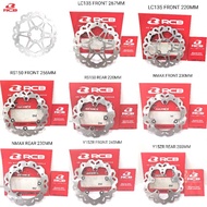 ♝ ❐ RCB DISC PLATE E-SERIES FRONT REAR NMAX Y15ZR RS150 LC135 RCB