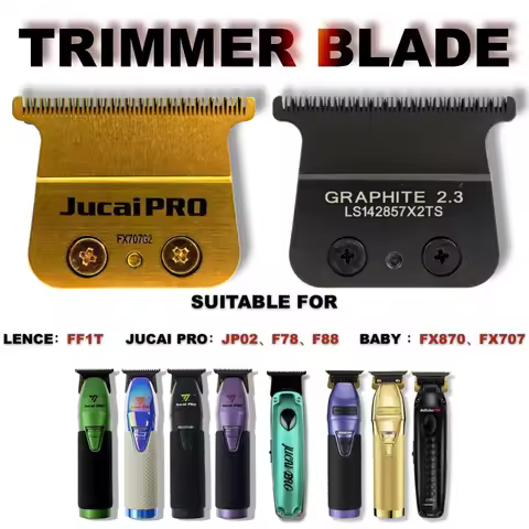 Original Replacement Blade FF1T Trimmer F7878 Blade Carbon Steel Graphene Coated Blade Professional 