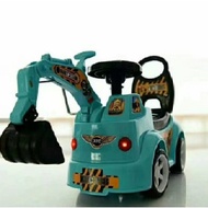 Kids Ride On Excavator Children Digging Machine Push Car Digger Play Toys Kanak-Kanak Kereta Mainan
