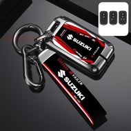 Replacement Key Fob Shell for Suzuki MA36S MH34 DA17W - Hard Metal Key Case Cover Compatible with So