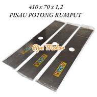 410*70*1.2mm PISAU PANJANG PUTIH blade brush cutter parangan mesin potong rumput 410X70X1.2MM