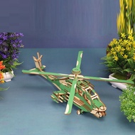 Apache XA-G009H Helicopter Model 3D Puzzle Toy