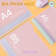 SECTION A4 (30 HOLES), B5 (26 HOLES) AND A5 (20 HOLES)