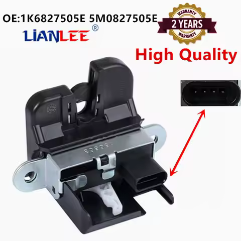 1K6827505E 5K0827505A 5M0827505E 1P0827505D Rear Trunk Boot Lid Lock Latch For VW Passat B6 B7 GOLF 