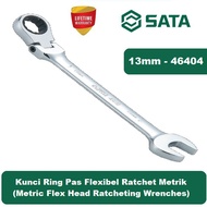 SATA Tools Wrench 13mm Flexi Ratchet WrenchRing