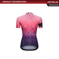 【In Stock】Women's Cycling Jersey Ladies Summer Short Sleeve MTB Bike Jersey Bike Cycling Shirts Top Bicycle Clothing