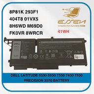 DELL 8P81K 293F1 404T8 01VX5 8H6WD M69D0 FK0VR 8WRCR FOR LATITUDE 5330 5530 7330 7430 7530 PRECISION