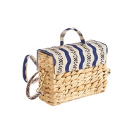 Túi đeo chéo/Box Crossbody - Dreamers Floral Stripe - Monochrome