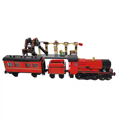 New Creative Magic School Series Express Train Compatible 75955 Building Blocks Assembly Bricks Toys